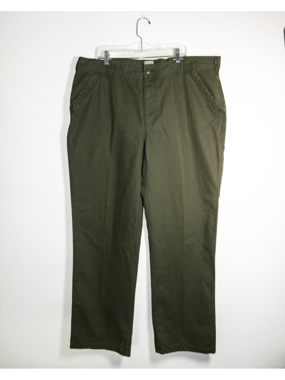 Red Head Brand Co Carpenter Work Pants Olive Green Workwear Gorpcore Sz 44x34